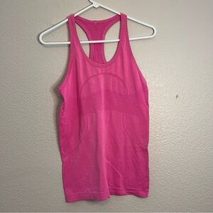 Lululemon Swiftly Tech Racerback pink fitness workout Tank size 6